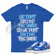 GRIND T Shirt for N Air Force 1 Low Patched Up Racer University Angeles Blue - £18.44 GBP+