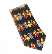 Winnie the Pooh Characters Mens Necktie Pooh Piglet Tigger Eeyore - $9.88