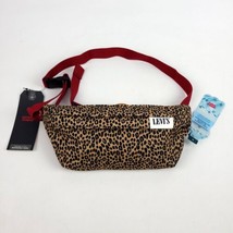 Levi&#39;s Fanny Pack Leopard Red Strap One Size  - £14.74 GBP