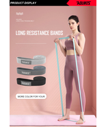 3PCS Long Resistance Band Workout for Legs Thigh Glute Butt Squat Band 2... - £19.17 GBP