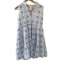 Sail to Sable Womens Dress Size Small Blue Floral Embroidered Coastal Pr... - $735.53 MXN