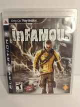Sony Playstation 3 inFamous 2009 PS3 Tested - £6.48 GBP
