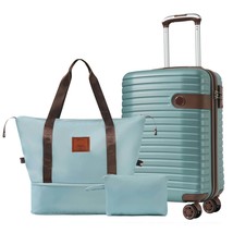 Lightweight Carry-On Luggage Set: 20&quot; Blue - $88.99