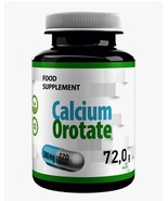 Pure Calcium Orotate 500mg 120 Capsules Food Supplement Health - $374.75 MXN