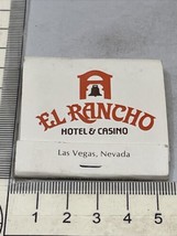 Vintage Matchbook  EL Rancho Hotel &amp; Casino  Las Vegas, NV  gmg  Unstruck - £22.21 GBP