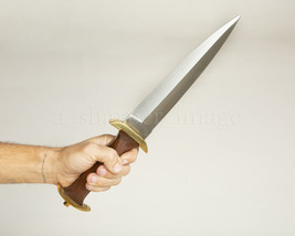 15&quot; Baselard Dagger, (14th C) Leather Sheath, RITUAL ATHAME SHARP - £18.08 GBP