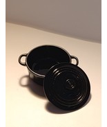 1/12 scale Miniature Stew Pot in Black - $3.95