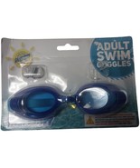 Home Smart Adult Size Blue Swim Googles - $2.95