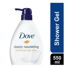 DOVE Deep Nourishing Body Bath Shower Foam Wash with Pump 3 X 500 ML - £44.62 GBP