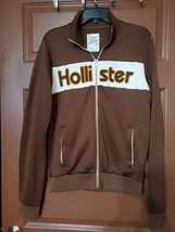 Vintage Hollister Brown Winners Choice Jacket Used Size Medium - £15.82 GBP