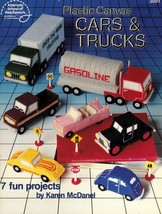 Plastic Canvas Big Rig Pickup Truck Gas Tanker Sports Convertible Car Patterns - £13.36 GBP