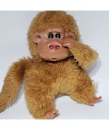 Russ Rutherford III Monkey Plush Sucks Thumb Plush Hard Plastic Face Han... - $14.95