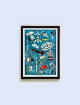 Disney Man in Space Poster Von Braun Rockets - $59.00