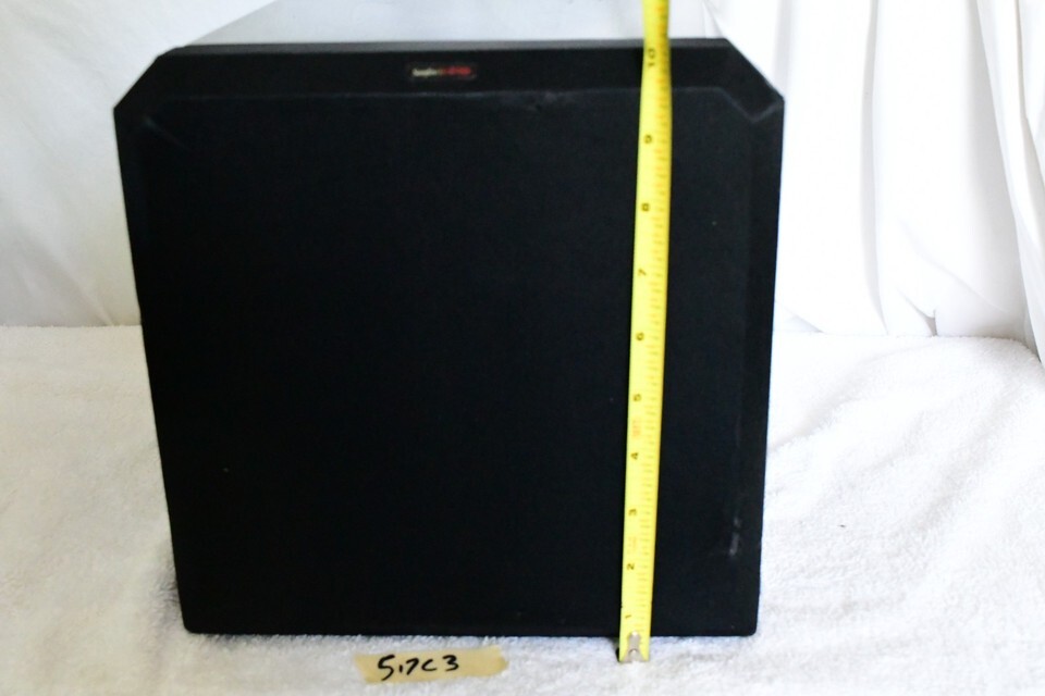 Sunfire HRS-8 Subwoofer works BUT HAS FEEDBACK/DISTORTION-FOR REPAIR AS ... - $292.50