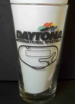 Pint beer glass Budweiser NASCAR Daytona International Speedway souvenir - £5.67 GBP