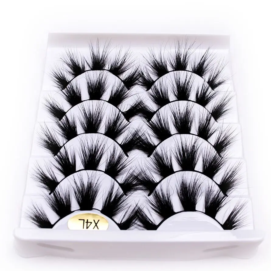 R fluffy lashes 25mm 3d mink eyelashes dramatic long natural wispy eye lashes 20mm 25mm thumb200