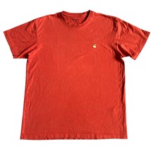 Carhartt WIP Men’s Chase T Shirt Sz M Work In Progress Phoenix Gold Rust... - $19.75