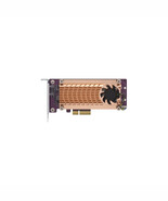Qnap QM2-2P-244A DUAL M.2 22110/2280 PCIE SSD EXPANSION C - $4,482.57 MXN