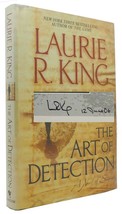 Laurie R. King The Art Of Detection Signed 1st Edition 1st Printing - £48.63 GBP