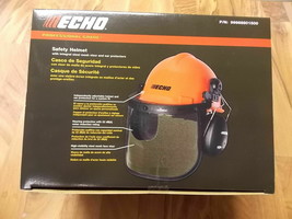 Echo 99988801500 Professional chainsaw safety Helmet with ear muffs protective - £47.81 GBP