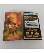 Lot of 2 World War II VHS From Here To Eternity 1953 BW 1989 Paradise Ro... - £6.18 GBP