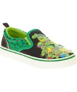 Teenage Mutant Ninja Turtles Toddler Boy&#39;s Canvas Slip-on Shoes Size 7, ... - £11.06 GBP