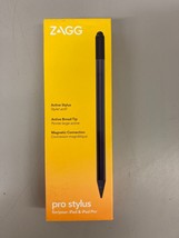 ZAAG Pro Stylus Pencil for iPad and Tablet - Black &amp; Gray Compatible Ipa... - $28.93