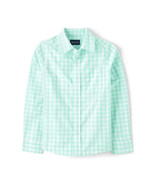 The Children&#39;s Place Boys Long Sleeve Woven Button Up Shirt, Size Large ... - $150.98 MXN