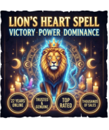 50-200X COVEN LION'S HEART VICTORY POWER DOMINANCE ADVANCED MAGICK CASSIA4  - $77.77+