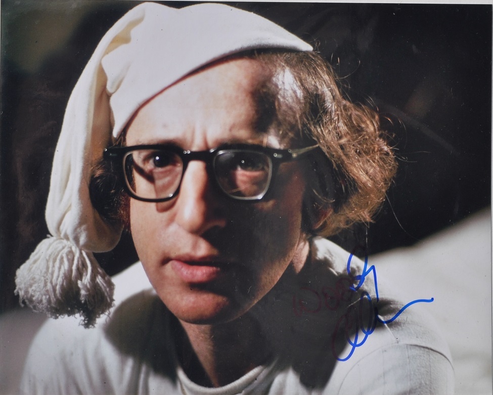 WOODY ALLEN SIGNED photo - Director - Sleeper - Stardust Memories - Manh... - $139.00