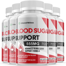 5 Pack - Enhanced Wellness - Supports Blood Sugar, Glucose, Metabolism - 300 Cap - £80.55 GBP