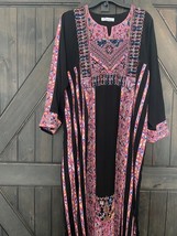 Palestinian Embroidery Thobe Heritage Traditional Dress- Fits L/XL - $197.99