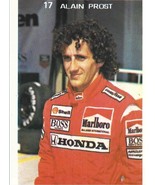 ⭕VTG Formula 1 ALAIN PROST pocket calendar 1989 F1 pilot - $13.87 CAD