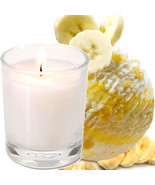 Banana Buttercream Scented Votive Candles Choose Your Colour Hand Poured... - $39.71 CAD+