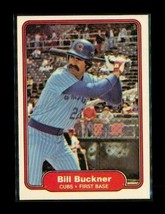 Vintage 1982 Fleer Baseball Trading Card #589 Bill Buckner Chicago Cubs - £7.81 GBP