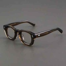 Montura Gafas Hombre Acetato Grueso Cuadradas Miopía Hechas Mano Graduad... - $66.98