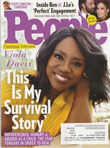 People Magazine Tiger Woods Ben Affleck Jennifer Lopez Viola Davis April... - £15.59 GBP