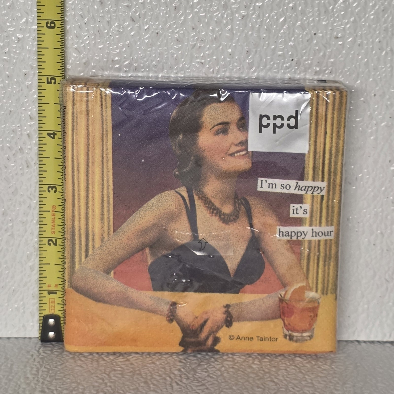 PPD Anne Taintor Woman I'm So Happy It's Happy Hour - 20 Bar Cocktail Napkins Item image 11