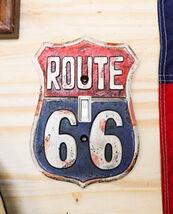 Set of 2 Western US Highway Route 66 Sign Single Toggle Switch Wall Plates - €23,13 EUR