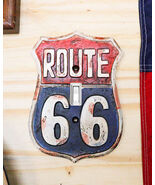 Set of 2 Western US Highway Route 66 Sign Single Toggle Switch Wall Plates - €23,19 EUR
