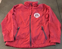 Target Store Employee Work Jacket Windbreaker Hooded Red Drive Up Full Z... - $58.45