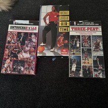 Chicago Bulls 90’s Nba Vhs Lot Of 3 - $17.54