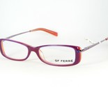 Gf Ferre FF00203 Violet/ Orange/ Autre Lunettes Monture 51-15-135 Italie - $96.03