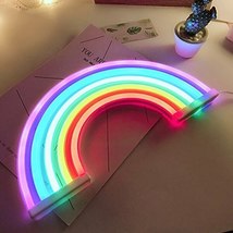 LED wall hanging rainbow neon - £36.94 GBP