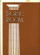 Doric Room Restaurant Menu High Avenue Cleveland Ohio 1960&#39;s - $47.49