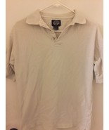 Preowned Dockers Men&#39;s White Medium Polo - $164.64 MXN