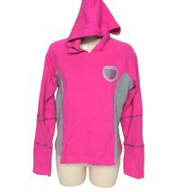 Victoria&#39;s Secret Women&#39;s Hoodie Jogger Set Size Medium Pink Gray Workou... - $90.84 CAD