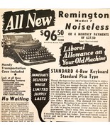 1947 Remington Model 7 Typewriter Advertisement Vintage Writing Tools E8D - $459.19 MXN