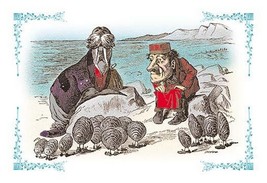 Through the Looking Glass: Walrus, Carpenter and Oysters by John Tenniel - Art P - £17.57 GBP+