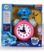 Leap Frog Nickelodeon Blue&#39;s Clues &amp; You Tickety Tock Play &amp; Learn Clock... - $46.99